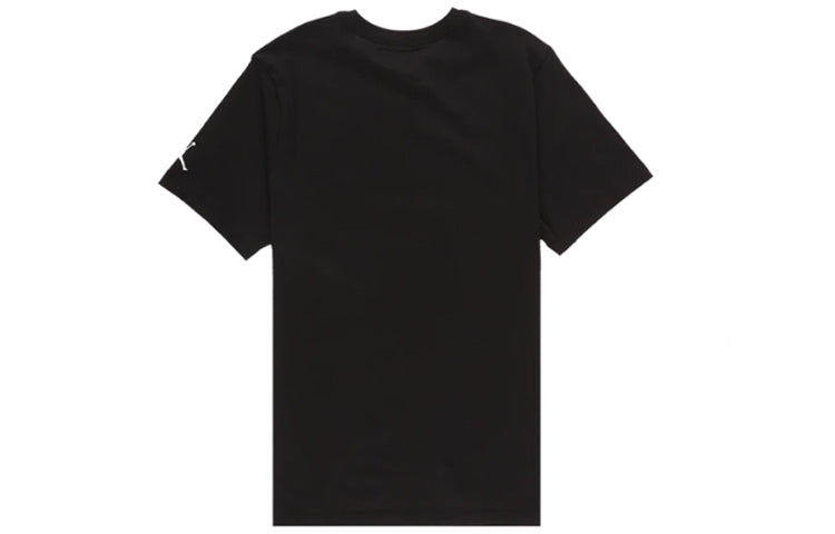 Air Jordan Chimney Tee Printing Short Sleeve US Edition Black CI1327-010