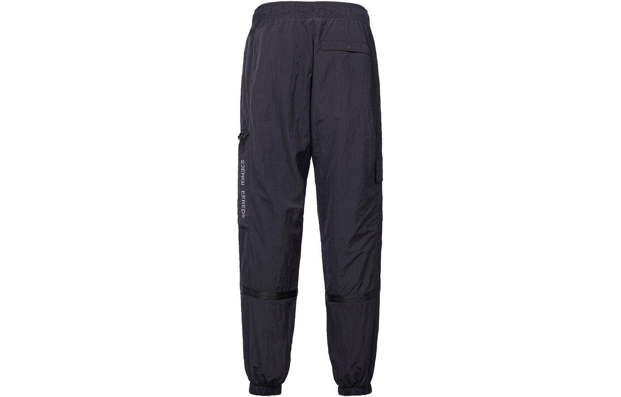 Men's Air Jordan SS22 23 Engineered Woven Casual Long Pants/Trousers Black DJ0237-010