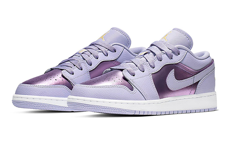 (GS) Air Jordan 1 Low 'Oxygen Purple' 554723-505