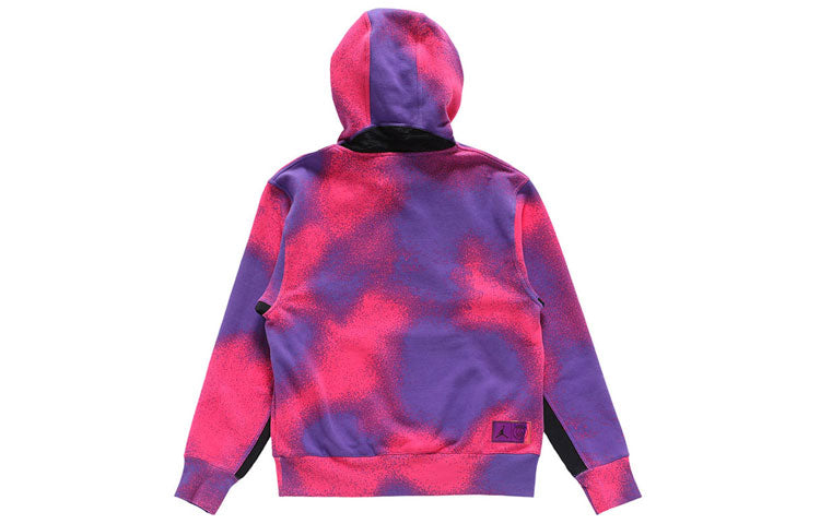 Air Jordan Printing Fleece Pullover Purple CK9650-510