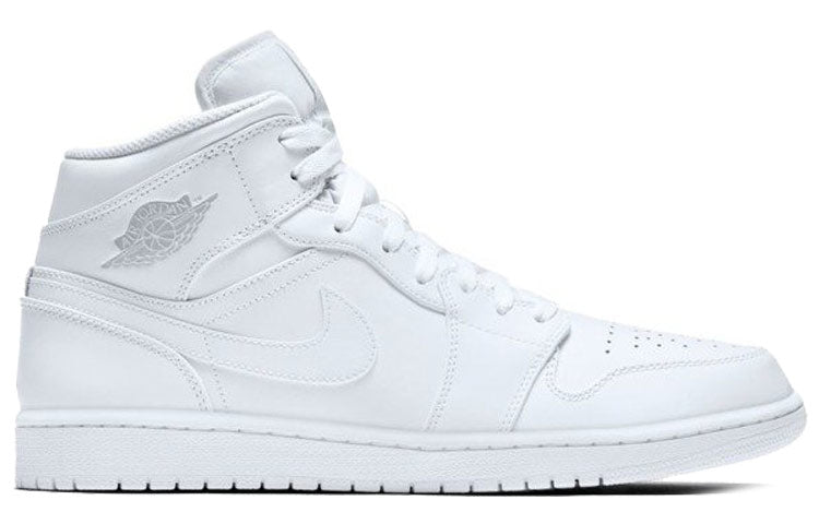 Air Jordan 1 Retro Mid 'White Pure Platinum' 554724-104