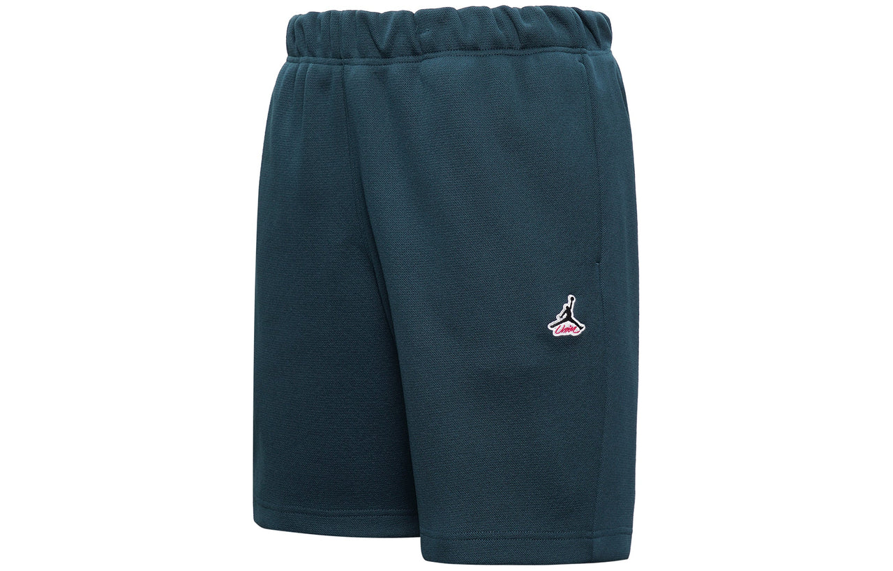 Air Jordan x Union LA Embroidered Logo Sports Shorts Asia Sizing 'Navy Blue' CV1260-454