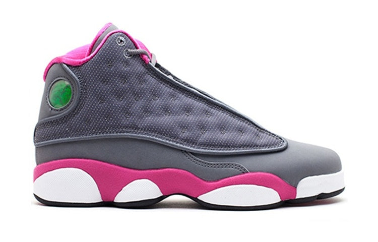 (GS) Air Jordan 13 Retro 'Grey Fusion Pink' 439358-029