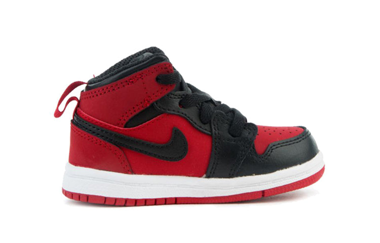 (TD) Air Jordan 1 Retro Mid 'Gym Red' 640735-610