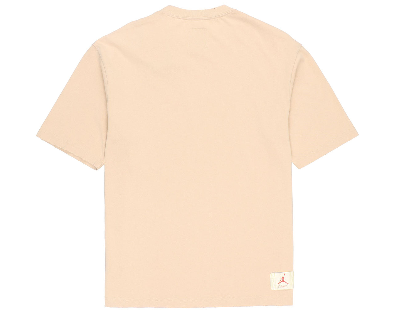 Air Jordan x union Crossover SS22 Solid Color Breathable Logo Round Neck Short Sleeve Asia Edition Khaki DM2844-268