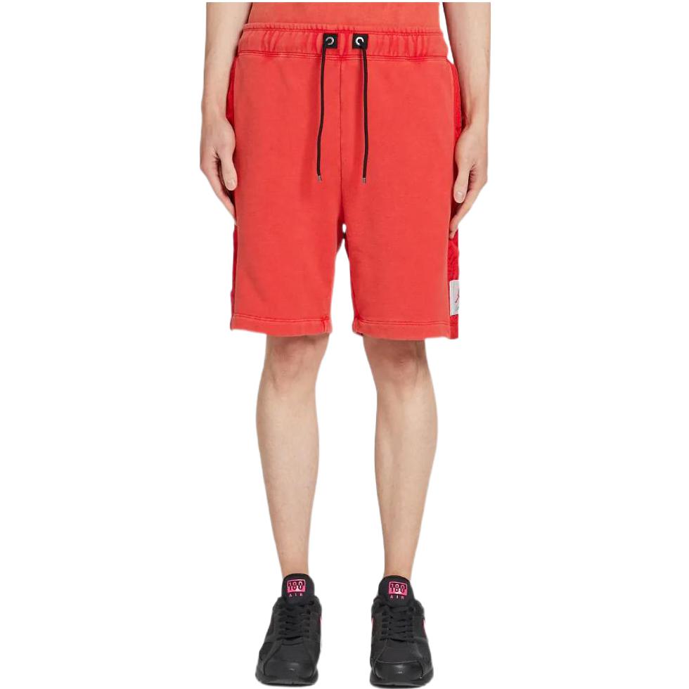 Air Jordan x Union Crossover Embroidered Small Flying Man Patch Logo Sports Shorts Red AH3404-657