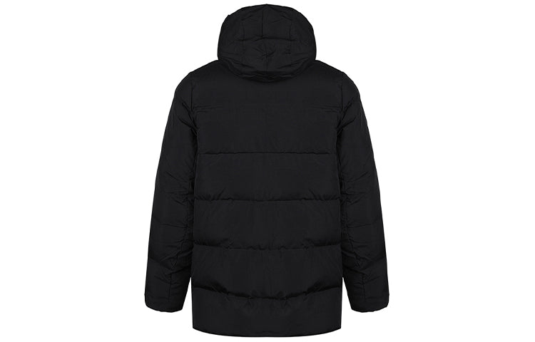 Air Jordan Casual Sports hooded Stay Warm Down Jacket Black CK6662-010