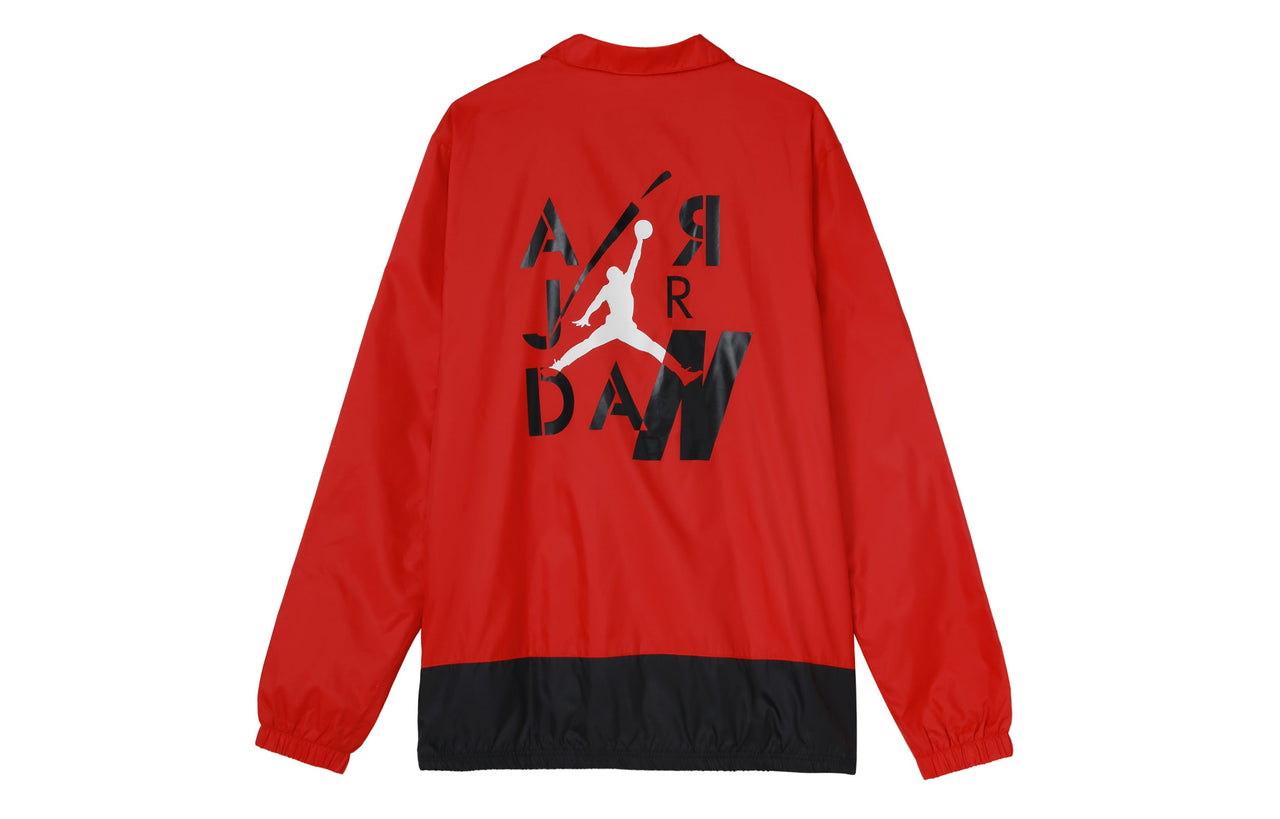 Air Jordan Athleisure Casual Sports Jacket Red CI0254-657