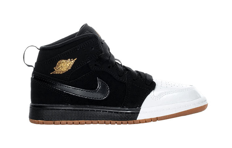 (GS) Air Jordan 1 Mid 'Dipped Toe' 640737-021