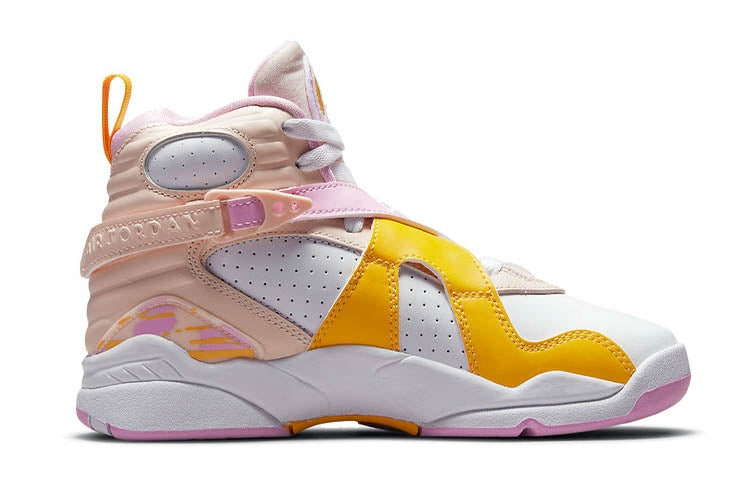 (GS) Air Jordan 8 Retro 'Light Arctic Pink' 580528-816