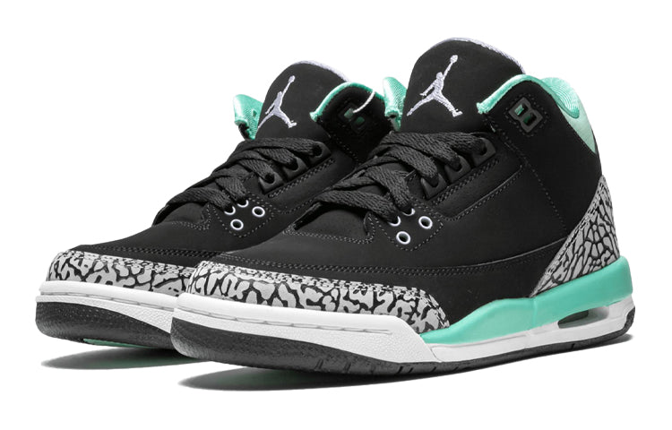 (GS) Air Jordan 3 Retro 'Black Mint' 441140-045