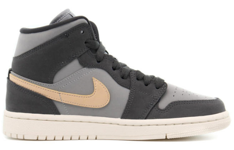 (WMNS) Air Jordan 1 Mid 'Iron Grey Onyx' BQ6472-020