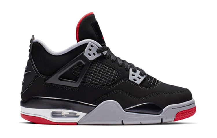 (GS) Air Jordan 4 Retro OG 'Bred' 2019 408452-060