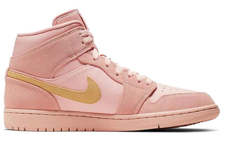 Air Jordan 1 Mid 'Coral Gold' 852542-600