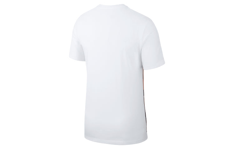 Air Jordan 1 Photo Classic Pattern Printing Short Sleeve White AT8918-100