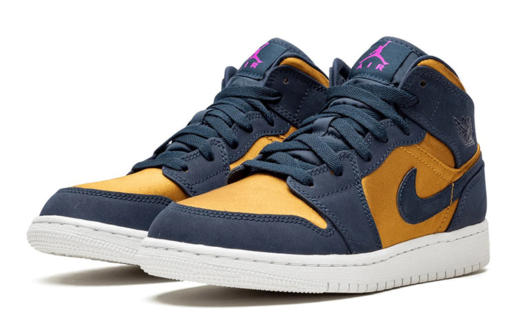 (GS) Air Jordan 1 Mid SE 'Obsidian Desert Ochre' BQ6931-401