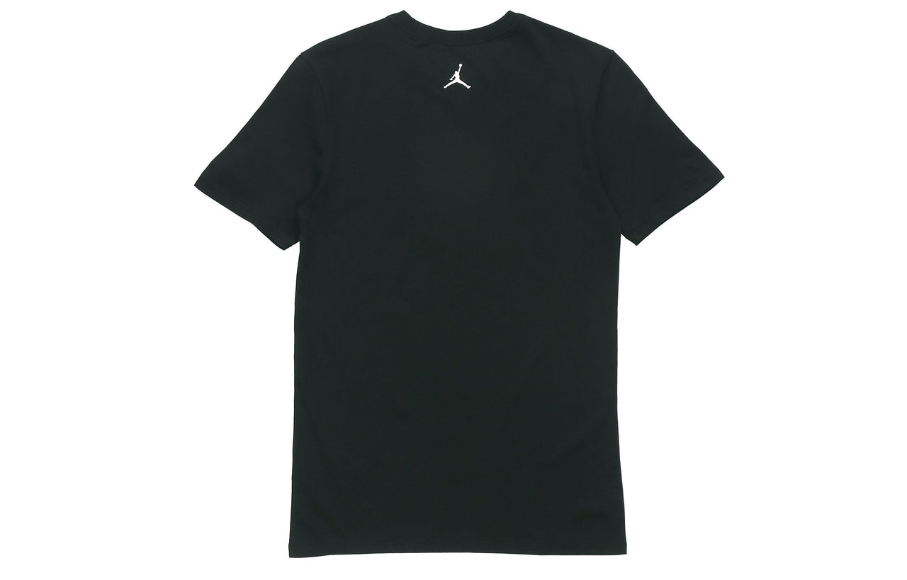 Air Jordan Last Shot AJ14 Round Neck Short Sleeve Black BQ2556-010