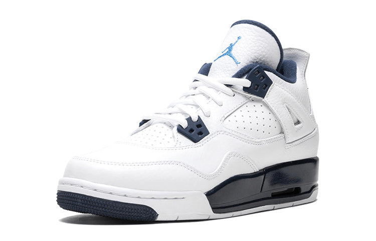 (GS) Air Jordan 4 Retro 'Legend Blue' 408452-107