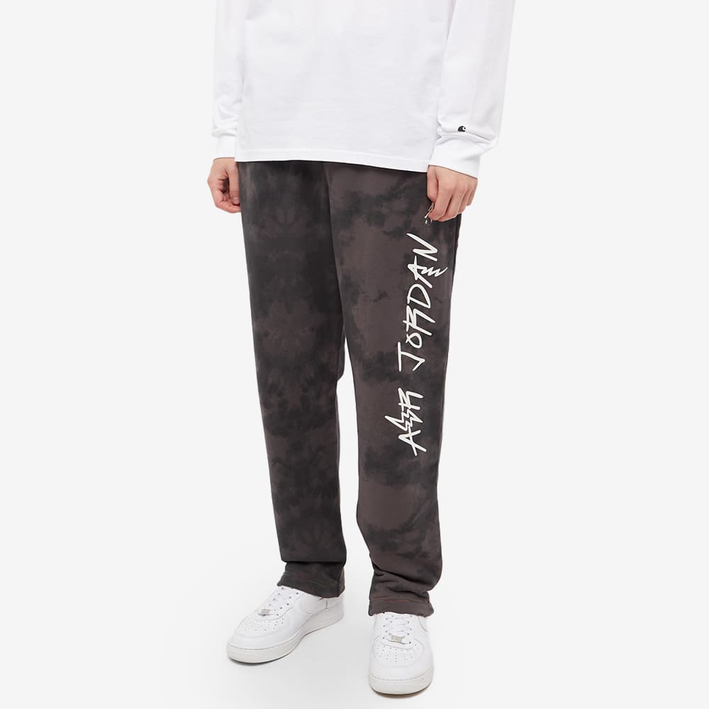 Air Jordan Tie Dye Alphabet Lacing Fleece Sports Pants Men's Brown DR2960-029