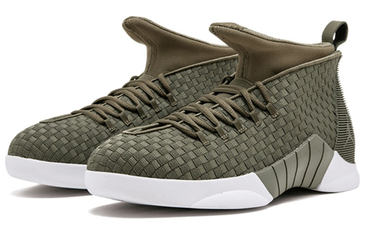 Air Jordan 15 Retro x PSNY 'Medium Olive' AO2568-200