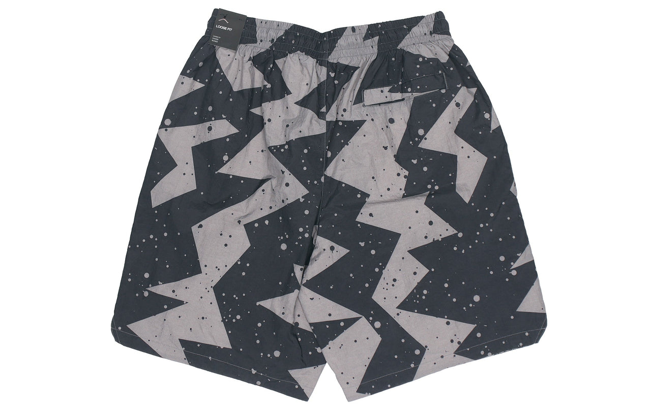 Air Jordan Drawstring Splash Ink Loose Sports Shorts Black CJ4702-084