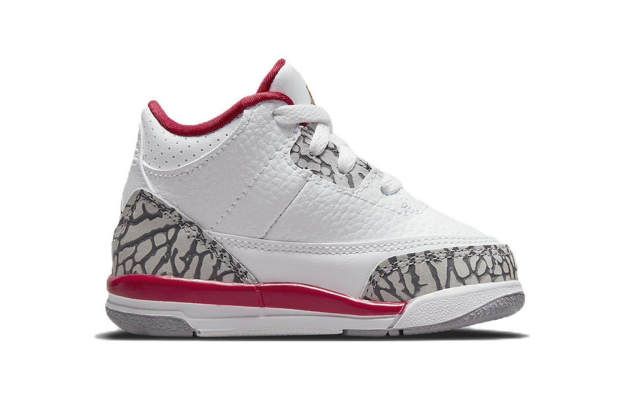 (TD) Air Jordan 3 Retro 'Cardinal Red' 832033-126