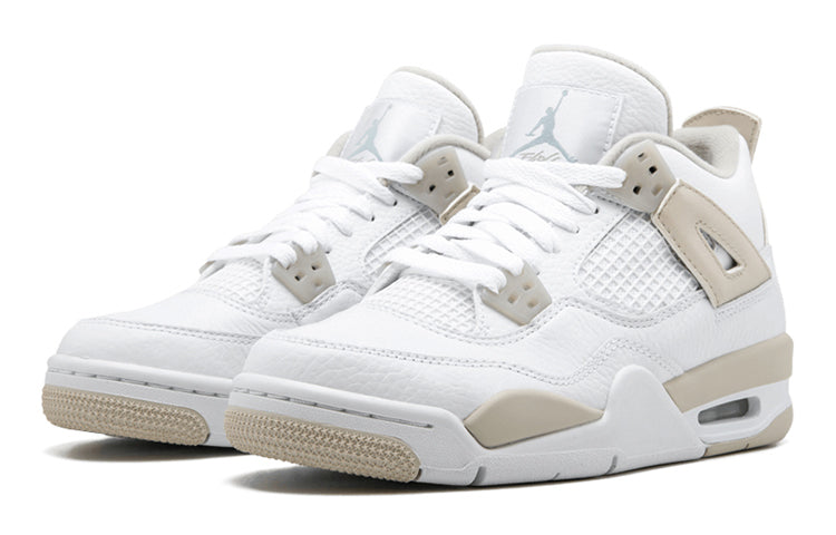 (GS) Air Jordan 4 Retro 'Linen' 487724-118