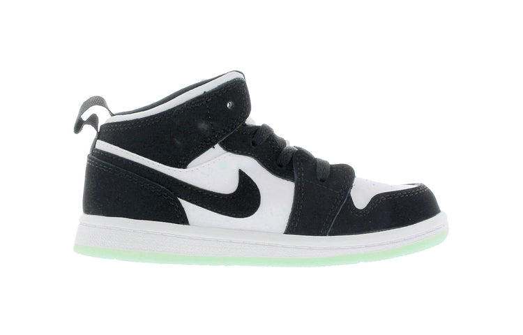 (TD) Air Jordan 1 Mid SE 'Glow in the Dark Panda' BQ6933-103