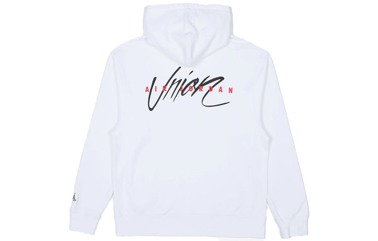 Air Jordan x Union LA Printing Photo Graphic Hoodie Asia Sizing 'White' CV1349-100