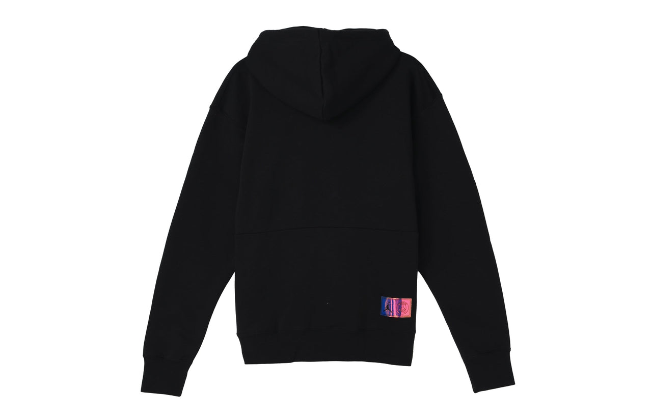 Air Jordan Paris Saint-Germain Printing Fleece Pullover Black CZ0816-010