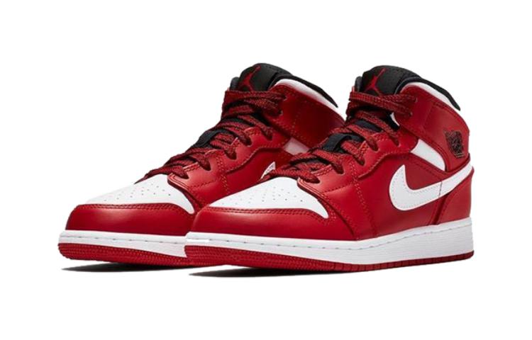 (PS) Air Jordan 1 Retro Mid 'Gym Red' 640734-605