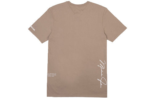 Clot X Air Jordan Ct S/S Terracotta Warriors Short-Sleeved Male Camel Color CLOT-001