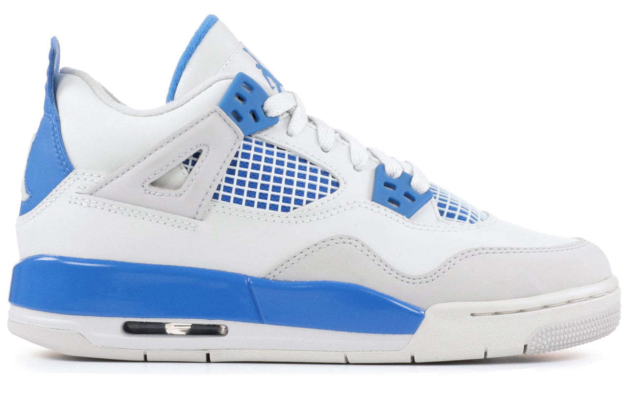 (GS) Air Jordan 4 Retro 'Military Blue' 2012 408452-105