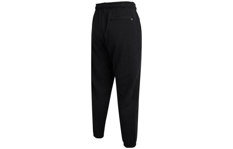 Air Jordan Solid Color Bundle Feet Sports Pants Men's Black DQ7469-010