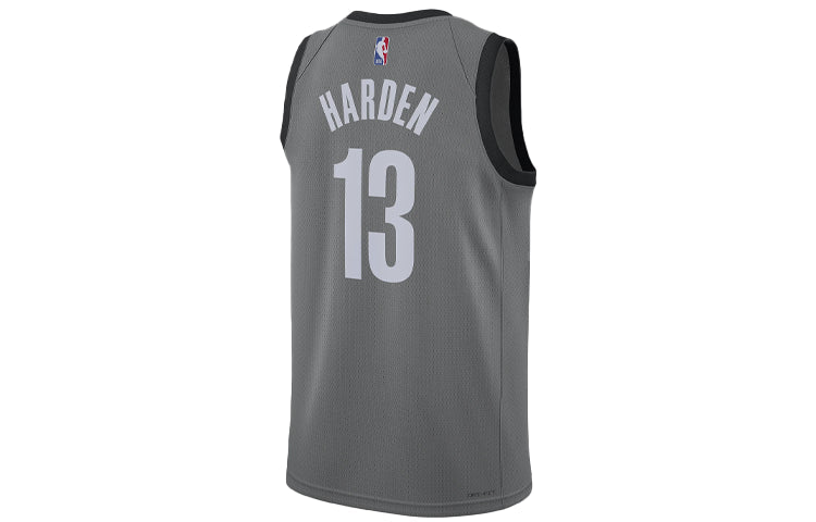 Nike NBA Brooklyn Kevin Durant 20 Basketball Jersey 'Grey White' CV9469-002