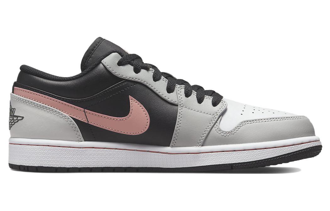 Air Jordan 1 Low 'Grey Fog Bleached Coral' 553558-062