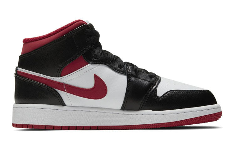 (GS) Air Jordan 1 Mid 'Black Gym Red White' DJ4695-122