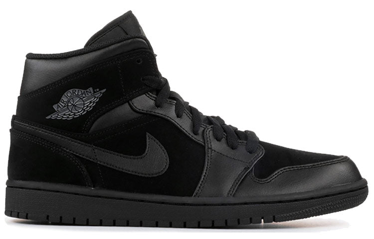 Air Jordan 1 Mid 'Triple Black 2018' 554724-050