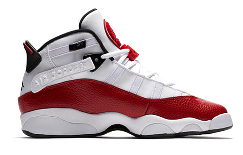(GS) Air Jordan 6 Rings 'White Red' 323419-120