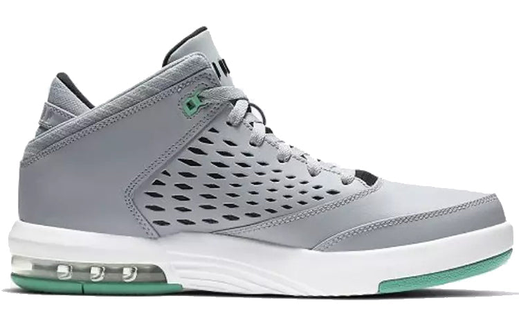 Air Jordan Flight Origin 4 Sport Shoes Grey/Green 921196-017