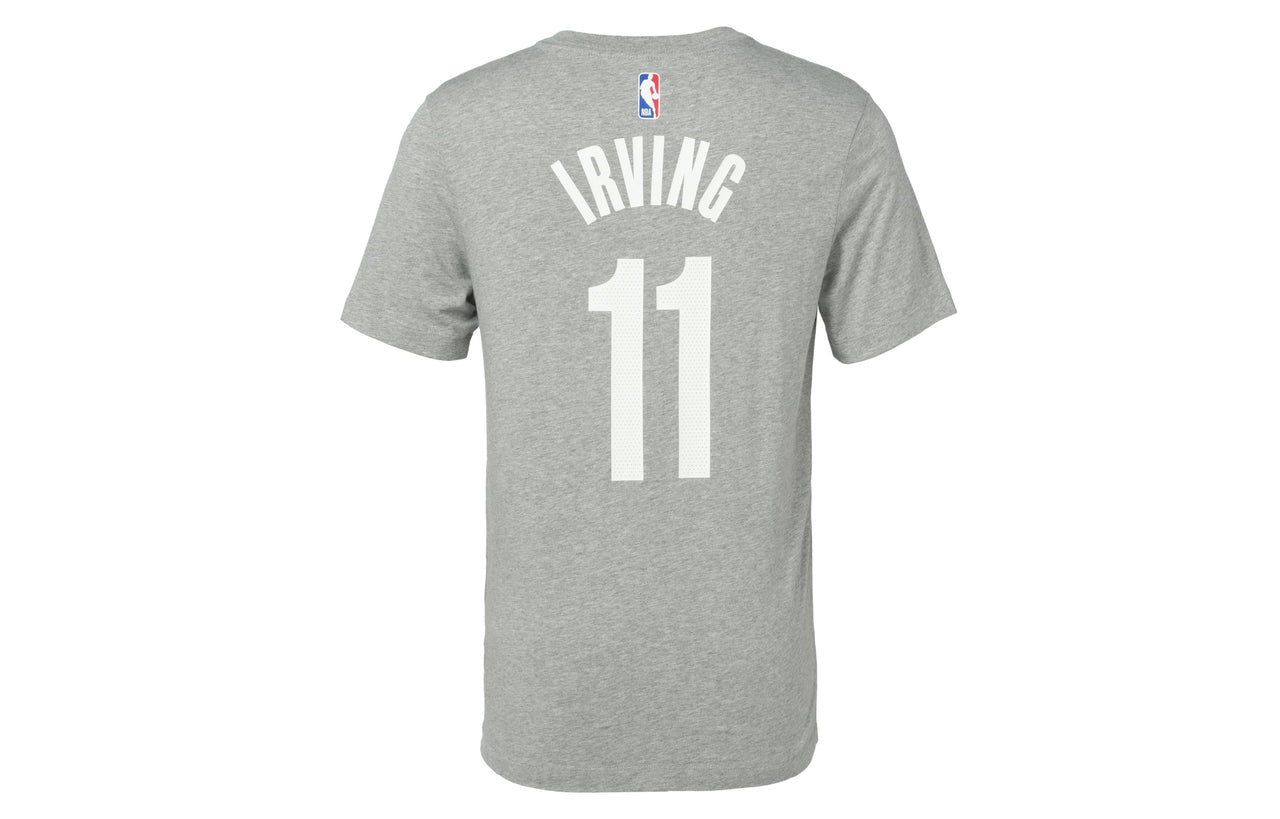 Air Jordan NBA Statement Edition Brooklyn Nets Kyrie Irving 11 Basketball Sports Short Sleeve Gray CV9963-074