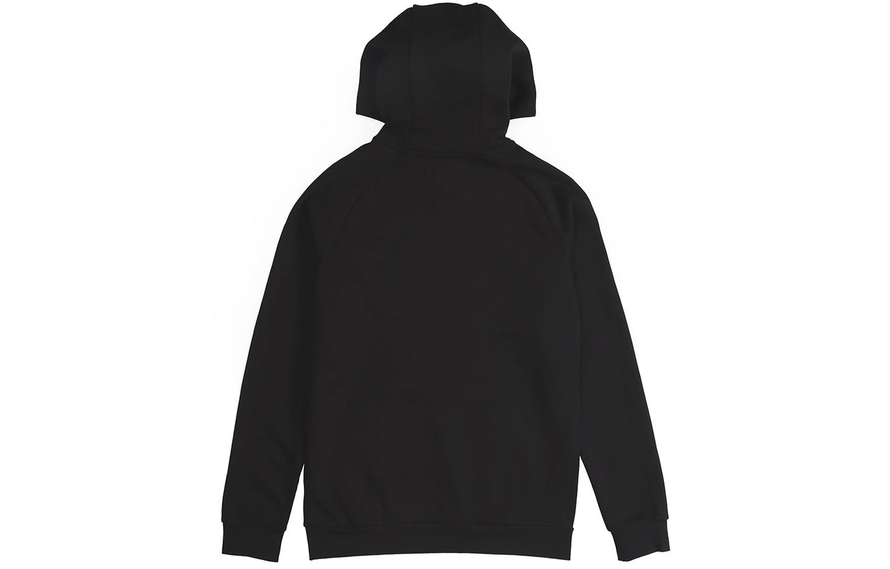 Air Jordan Large logo Printing Fleece Lined Pullover Black DA6802-010