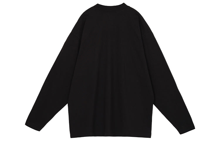 YEEZY Gap Logo Longsleeve T-shirt 'Black' YEEZY-SS22-046