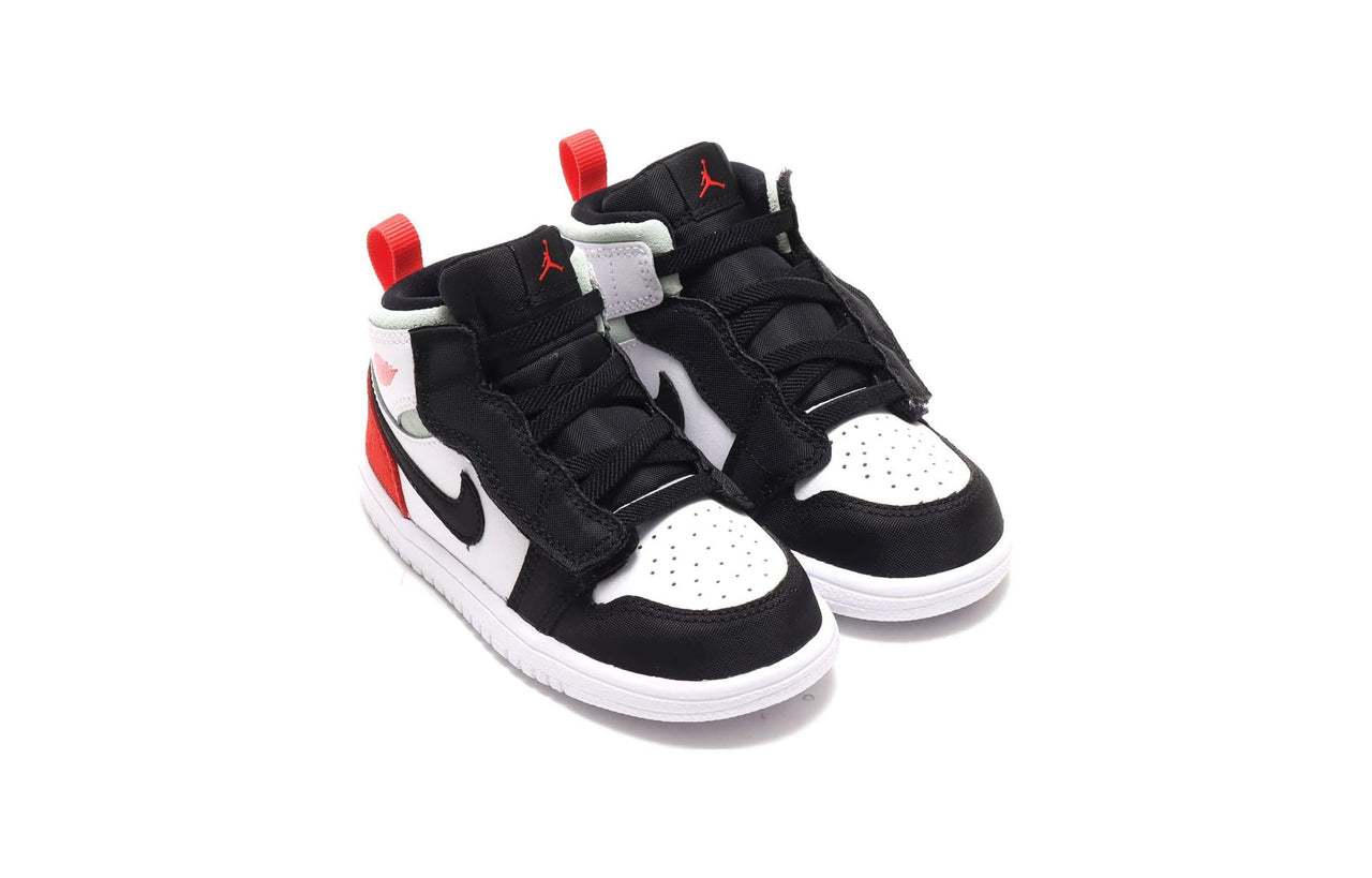 (TD) Air Jordan 1 Mid ALT 'Red Black Toe' AR6352-100