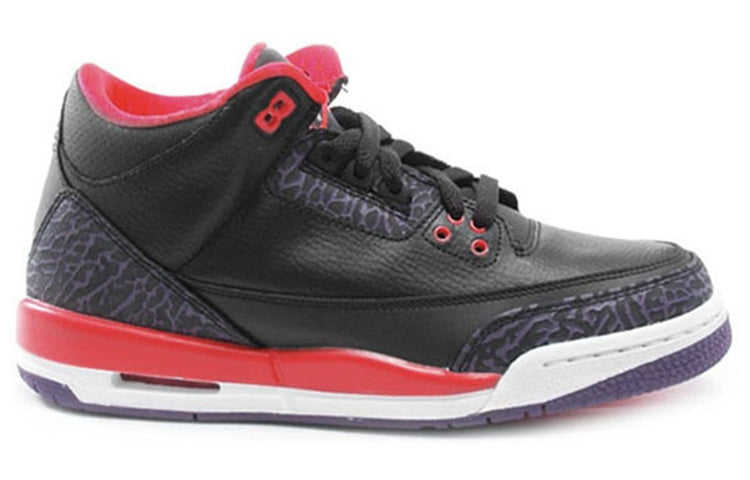 (GS) Air Jordan 3 Retro 'Crimson' 398614-005