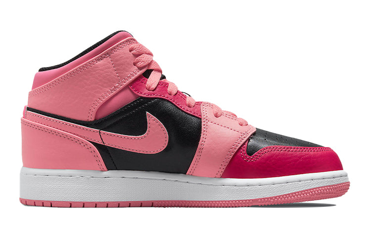 (GS) Air Jordan 1 Mid 'Coral Chalk' 554725-662