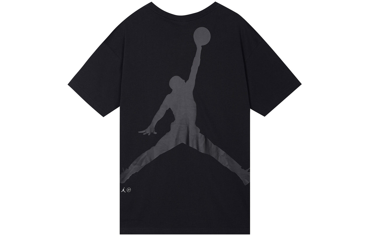 Air Jordan x Fragment Design FW Street Style Collaboration Cotton Logo s Men Black DA2986-010