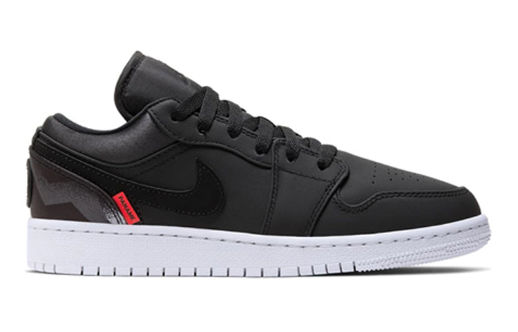 (GS) Air Jordan 1 Low x Paris Saint-Germain 'Black' CN1077-001