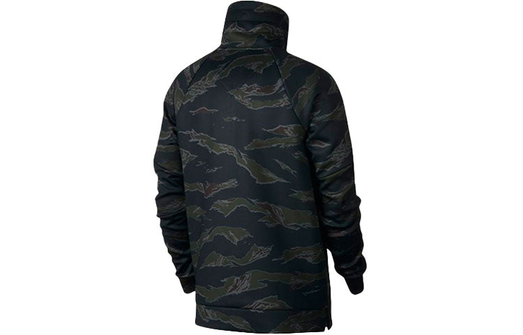 Air Jordan Athleisure Casual Sports Cardigan Pullover Jacket Camouflage AH6164-010