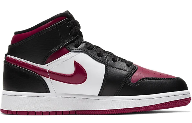 (GS) Air Jordan 1 Mid 'Noble Red' 554725-066